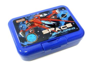 контейнер для еды детский  артикул 706843 "Star Explorer" ланч бокс с ложкой и вилкой "1 верес