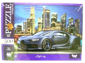 пазлы 500 элементов   пазли 500 елементів  артикул С500-13-11 Night city "Danko