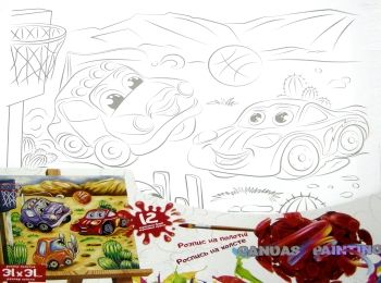 розпис на полотні РХ-05-03 31х31см Canvas Painting Ціна (цена) 97.50грн. | придбати  купити (купить) розпис на полотні РХ-05-03 31х31см Canvas Painting доставка по Украине, купить книгу, детские игрушки, компакт диски 0