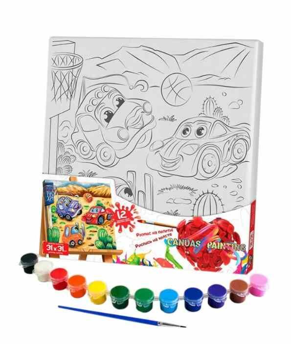 розпис на полотні РХ-05-03 31х31см Canvas Painting Ціна (цена) 101.80грн. | придбати  купити (купить) розпис на полотні РХ-05-03 31х31см Canvas Painting доставка по Украине, купить книгу, детские игрушки, компакт диски 0