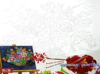 розпис на полотні РХ-05-08 31х31см Canvas Painting