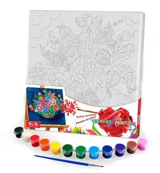 розпис на полотні РХ-05-08 31х31см Canvas Painting Ціна (цена) 110.40грн. | придбати  купити (купить) розпис на полотні РХ-05-08 31х31см Canvas Painting доставка по Украине, купить книгу, детские игрушки, компакт диски 0