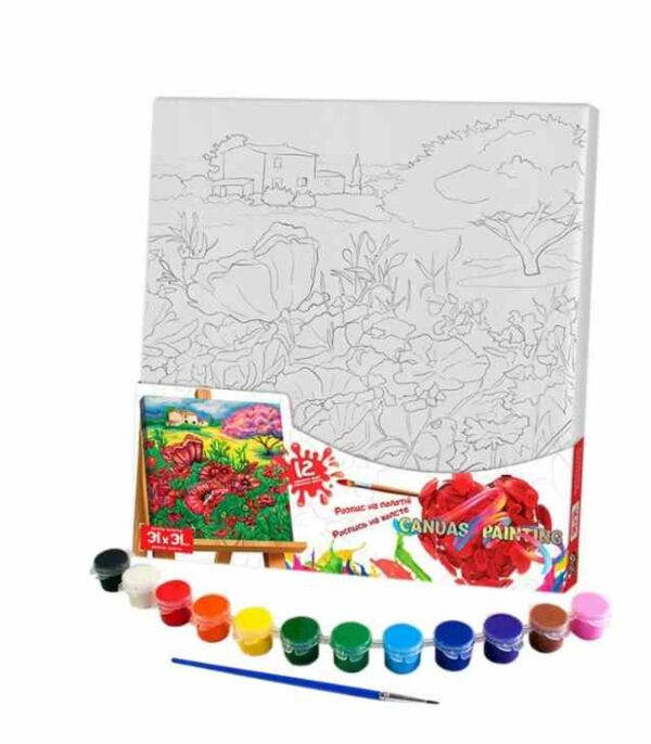 розпис на полотні РХ-05-10 31х31см Canvas Painting Ціна (цена) 101.80грн. | придбати  купити (купить) розпис на полотні РХ-05-10 31х31см Canvas Painting доставка по Украине, купить книгу, детские игрушки, компакт диски 0