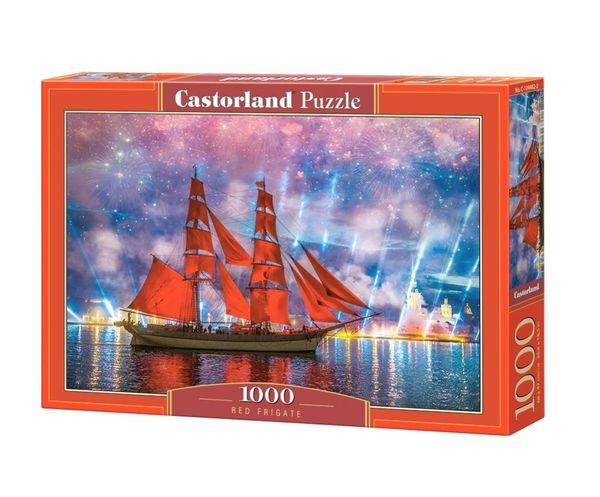пазли castorland 1000 елементів 104482 red frigate Ціна (цена) 215.20грн. | придбати  купити (купить) пазли castorland 1000 елементів 104482 red frigate доставка по Украине, купить книгу, детские игрушки, компакт диски 1