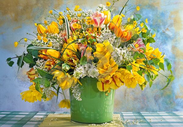 пазли castorland 1000 елементів 104567 spring flowers in green vase Ціна (цена) 215.20грн. | придбати  купити (купить) пазли castorland 1000 елементів 104567 spring flowers in green vase доставка по Украине, купить книгу, детские игрушки, компакт диски 1