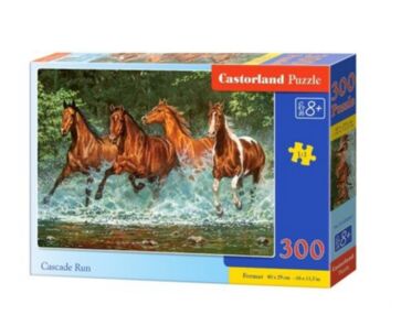пазли castorland 300 елементів Cascade Run артикул 030361