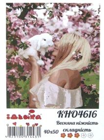 картина по номерам идейка   розпис по номерах ідейка  артикул КНО4616 весняна н