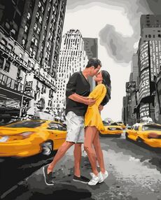 Розпис по номерах 40х50 КНО4664 П'янкий поцілунок "Ідейка"