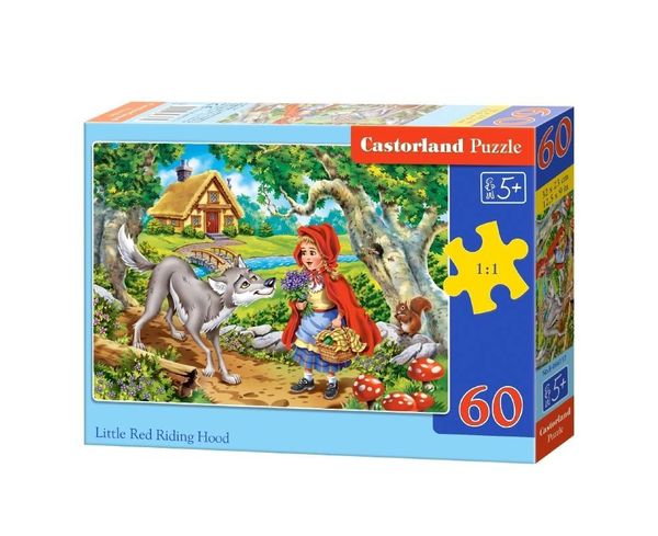 пазли castorland 60 елементів little red riding hood 066117 Ціна (цена) 67.70грн. | придбати  купити (купить) пазли castorland 60 елементів little red riding hood 066117 доставка по Украине, купить книгу, детские игрушки, компакт диски 1