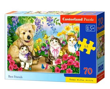 пазли 70 елементів  артикул 0700114 Best Friends