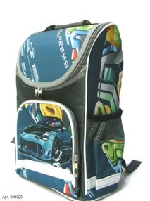 рюкзак ортопедичний    Leader 988025 Smile Машинка короб розмір 34,5*25,5*13см рюкзак ортопедичний    Leader 988025 Smile Машинка короб розмір 34,5*25,5*13см