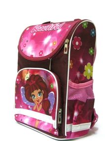 рюкзак ортопедичний    Leader 988083 Smile Дівчинка короб розмір 34,5*25,5*13см