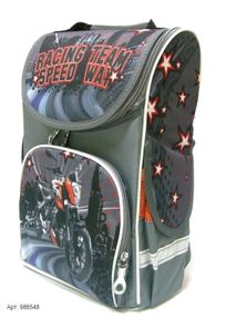 рюкзак ортопедичний    Leader 988548 Smile Мото розмір 33*26*16см