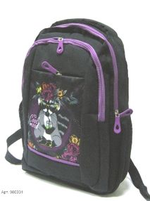 рюкзак    Leader 980331 California S чорний, єнот