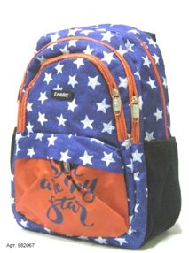 рюкзак ортопедичний    Leader 982067 синій с зірками (star) (42х29х15см)