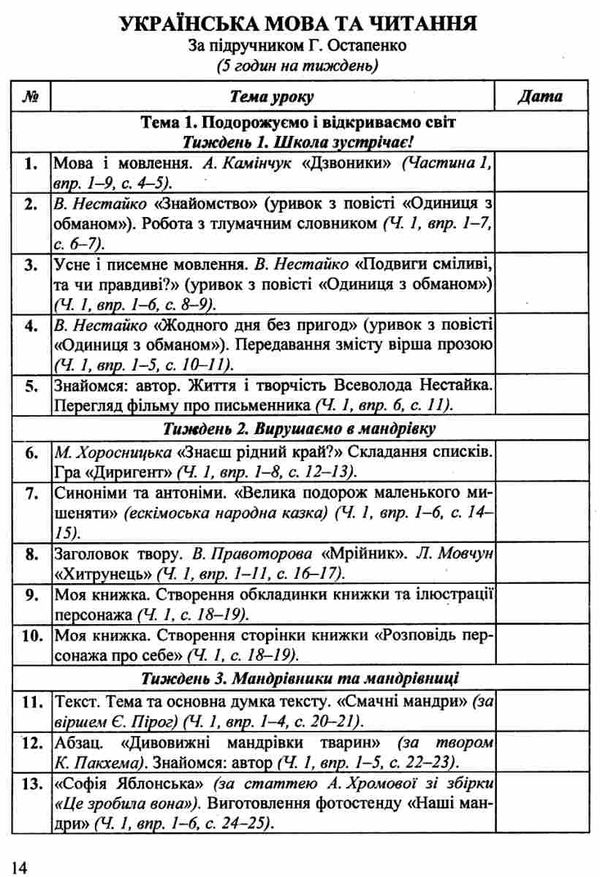 календарне планування 3 клас на 2023 - 2024 навчальний рік до шиян Ціна (цена) 40.00грн. | придбати  купити (купить) календарне планування 3 клас на 2023 - 2024 навчальний рік до шиян доставка по Украине, купить книгу, детские игрушки, компакт диски 3