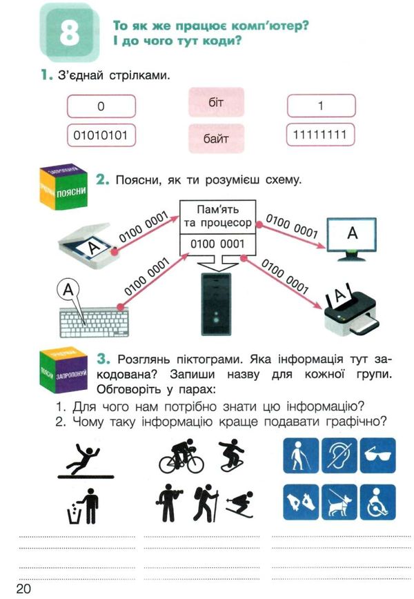 зошит з інформатики 3 клас до всіх типових освітніх програм Козак Ціна (цена) 58.00грн. | придбати  купити (купить) зошит з інформатики 3 клас до всіх типових освітніх програм Козак доставка по Украине, купить книгу, детские игрушки, компакт диски 3