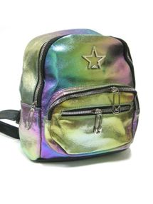 Рюкзак шкірзам 41230-UN блискучий хамелеон