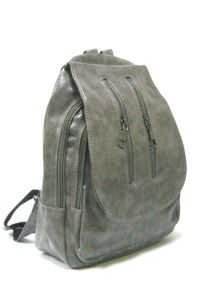 Рюкзак шкірзам 41245-UN сірий
