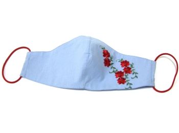 маска  х/б  вишивка багаторазова
