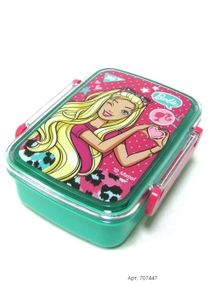 Контейнер для їжі 707447 "Barbie" 420мл з роздільником YES Контейнер для їжі 707447 "Barbie" 420мл з роздільником YES