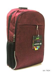 Рюкзак Navigator 74224-NV 17" бордово-чорний Рюкзак Navigator 74224-NV 17" бордово-чорний