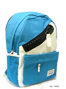 Рюкзак Navigator 74282-NV блакитний з білим