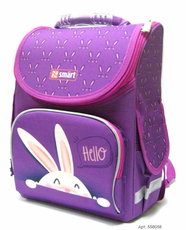 Рюкзак Smart PG11/558058 Hello каркасний 34х26х14см Ціна (цена) 597.80грн. | придбати  купити (купить) Рюкзак Smart PG11/558058 Hello каркасний 34х26х14см доставка по Украине, купить книгу, детские игрушки, компакт диски 1