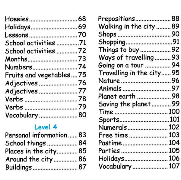 англійська мова 1-4 клас smart vocabulary for kids англійський словник 1100 слів та фраз Ціна (цена) 89.80грн. | придбати  купити (купить) англійська мова 1-4 клас smart vocabulary for kids англійський словник 1100 слів та фраз доставка по Украине, купить книгу, детские игрушки, компакт диски 4