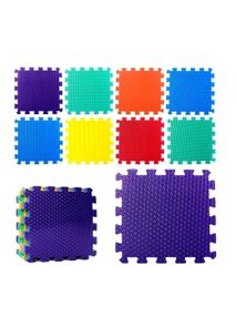 килимок мозаїка (m 2630) однотонний без малюнка коврик-пазл eva фомовий