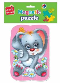 Пазли магнітні VT3301-03 Зайчик "Vladi Toys"