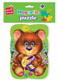 Пазли магнітні VT3301-04 Ведмежа "Vladi Toys"