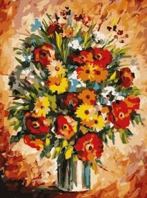 картина по номерам идейка   розпис по номерах ідейка  артикул КНО2057 яскравий