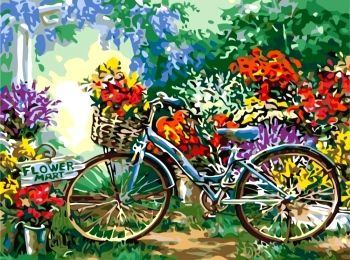 Розпис по номерах 40х50 КНО5517 Чарівна поїздка 2 "Ідейка"