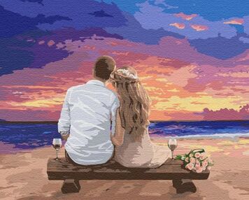 Розпис по номерах 40х50 КНО4740 Кохай мене "Ідейка"