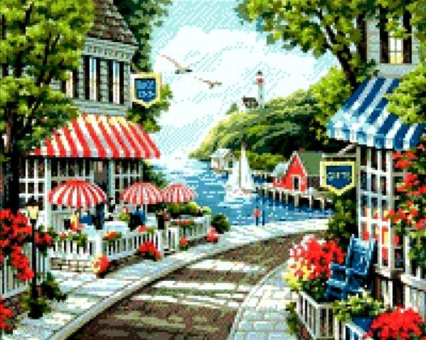 Алмазная мозаика 40*50 АМ6003 Яскраве місто Ідейка Ціна (цена) 445.80грн. | придбати  купити (купить) Алмазная мозаика 40*50 АМ6003 Яскраве місто Ідейка доставка по Украине, купить книгу, детские игрушки, компакт диски 1