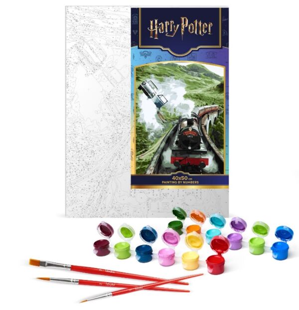 Розпис по номерах 40х50 KHO5231 Harry Potter Політ до Гогвортсу Ідейка Ціна (цена) 253.40грн. | придбати  купити (купить) Розпис по номерах 40х50 KHO5231 Harry Potter Політ до Гогвортсу Ідейка доставка по Украине, купить книгу, детские игрушки, компакт диски 1