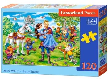 пазли 120 елементів  артикул 13463 білосніжка Ціна (цена) 67.70грн. | придбати  купити (купить) пазли 120 елементів  артикул 13463 білосніжка доставка по Украине, купить книгу, детские игрушки, компакт диски 0