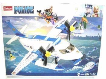 ИД Конструктор М38-В0826 Sluban 380ел Police Літак