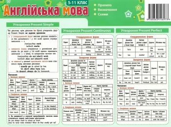 картонка-підказка англійська мова 5-11 клас Ціна (цена) 5.60грн. | придбати  купити (купить) картонка-підказка англійська мова 5-11 клас доставка по Украине, купить книгу, детские игрушки, компакт диски 0