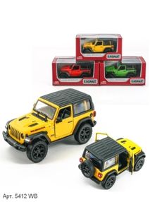 машинки кинсмарт  артикул kt5412wb jeep wrangler kinsmart