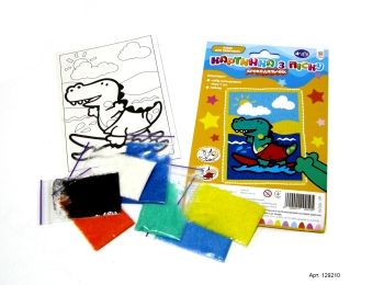 картинка з піску купити артикул 129210 крокодильчик ціна