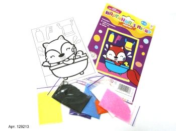 картинка з піску купити артикул 129213 лисичка ціна