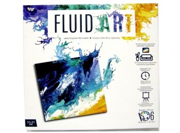набір для творчості Fluid Art картина флюїд арт FA-01-02