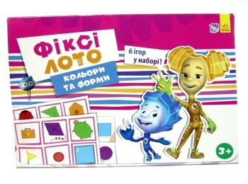 Фіксі лото Кольори та форми "Ранок"