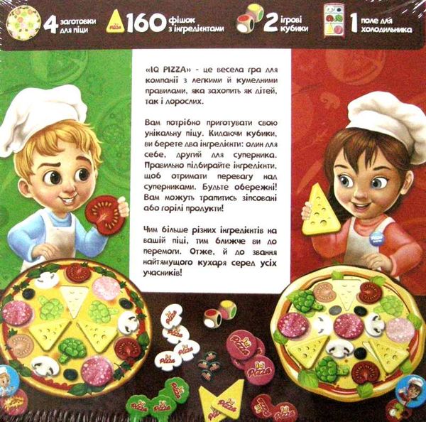 гра IQ Pizza G-IP-01U Ціна (цена) 141.70грн. | придбати  купити (купить) гра IQ Pizza G-IP-01U доставка по Украине, купить книгу, детские игрушки, компакт диски 2
