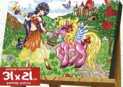 розпис на полотні РХ-06-01 31х21см Canvas Painting