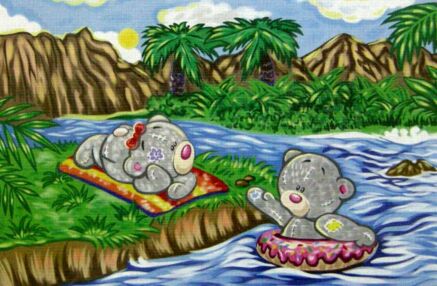 розпис на полотні РХ-06-07 31х21см Canvas Painting