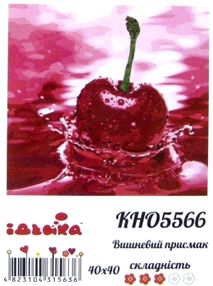 картина по номерам идейка   розпис по номерах ідейка  артикул КНО5566 вишневий