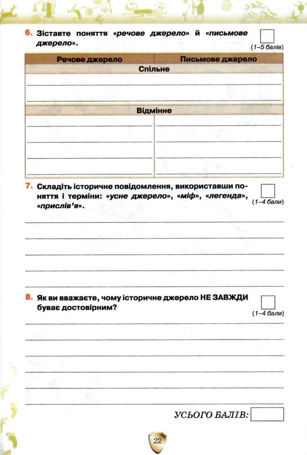 вступ до історії 5 клас мої досягнення тематичне оцінювання Уточнюйте кількість Ціна (цена) 51.00грн. | придбати  купити (купить) вступ до історії 5 клас мої досягнення тематичне оцінювання Уточнюйте кількість доставка по Украине, купить книгу, детские игрушки, компакт диски 6